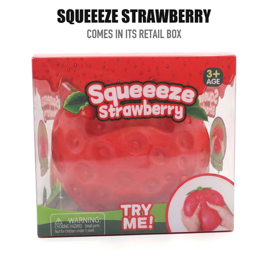 Squeeeze Strawberry Squishy Toy by Glorious Beauty, photo 2