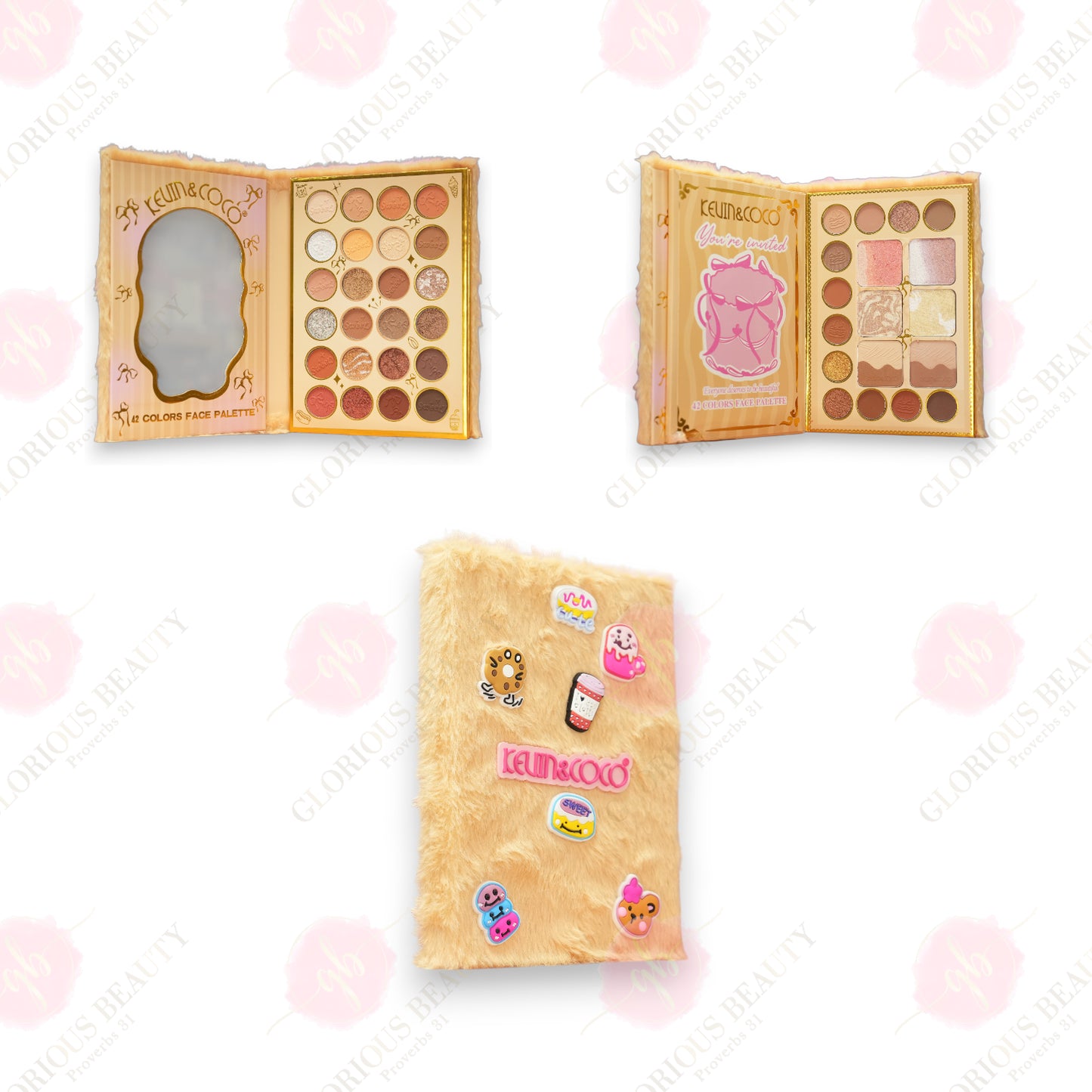 "You're Invited" - 42 Colors Palette Display - 6PCS