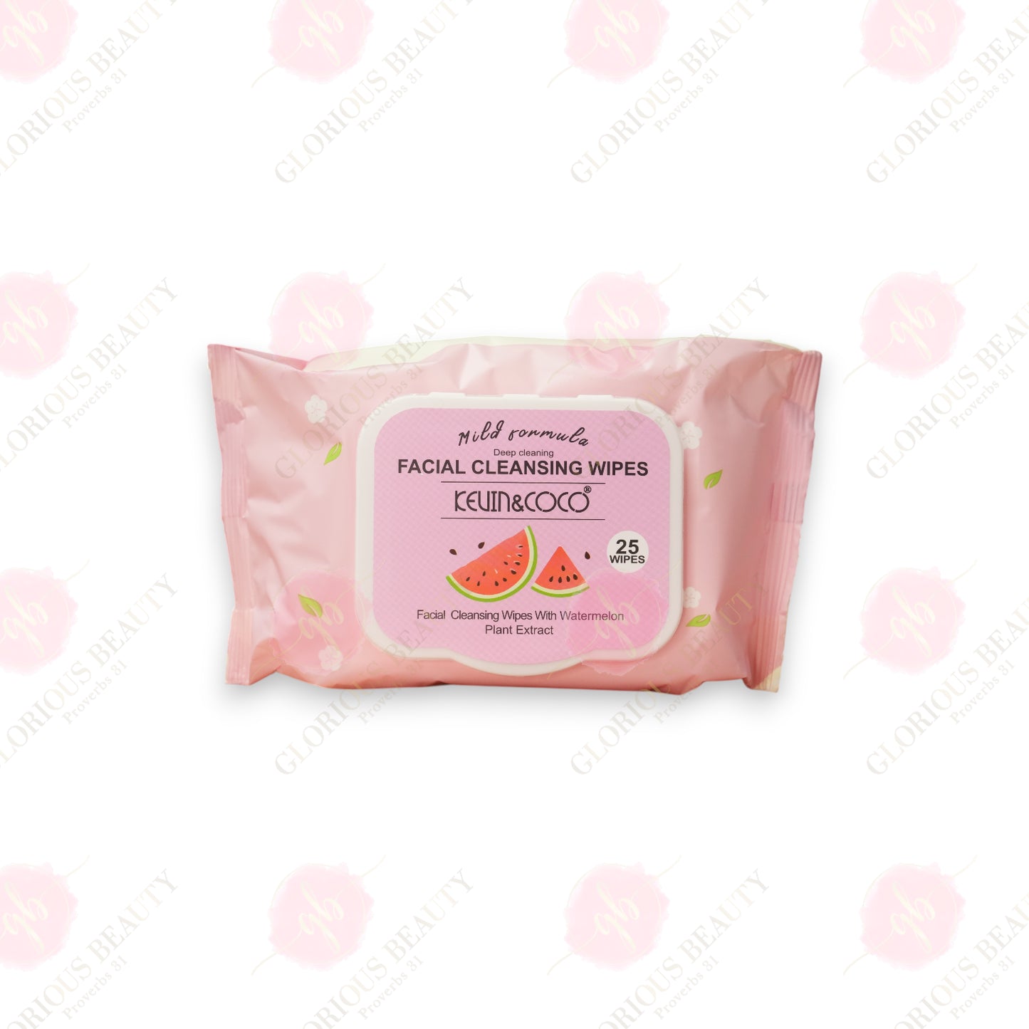 Watermelon Makeup Wipes - 12PCS