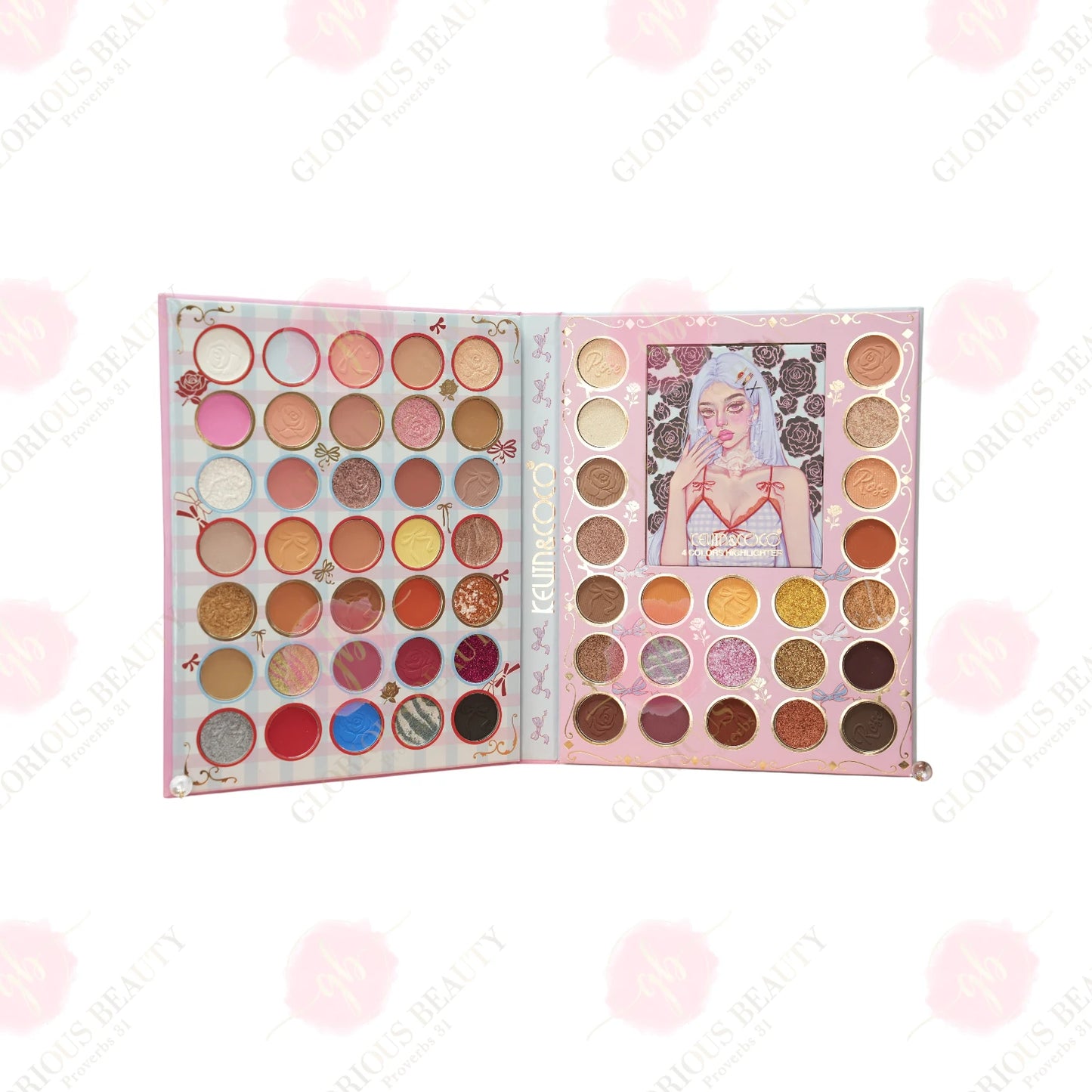 62 Shades of Rose Eyeshadow Palette
