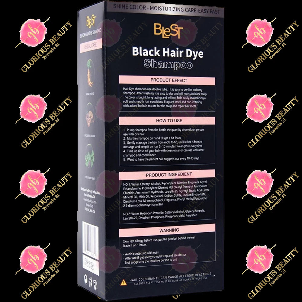 Dark Brown Hair Dye Shampoo