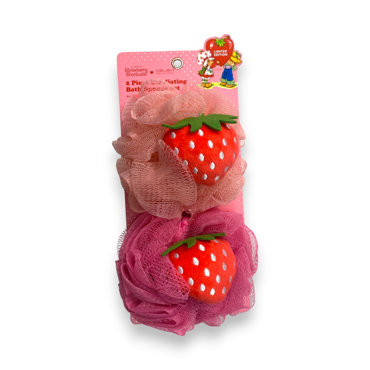 Strawberry Shortcake Exfoliating Bath Sponge