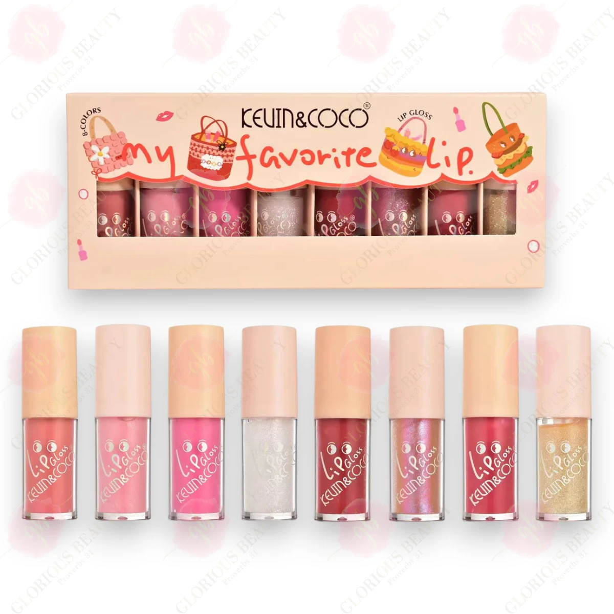 My Favorite Lip 8-Color Set - 6PCS