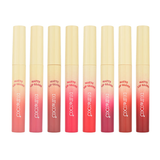 8 Colors Matte Lip Gloss - 48PCS