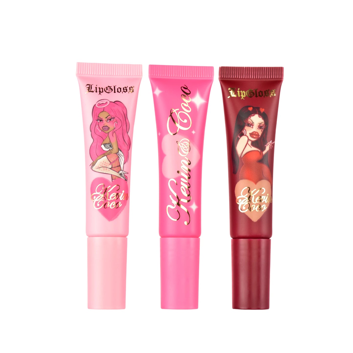 Spotlight City Lip Gloss & Liner Mini Set - 6PCS