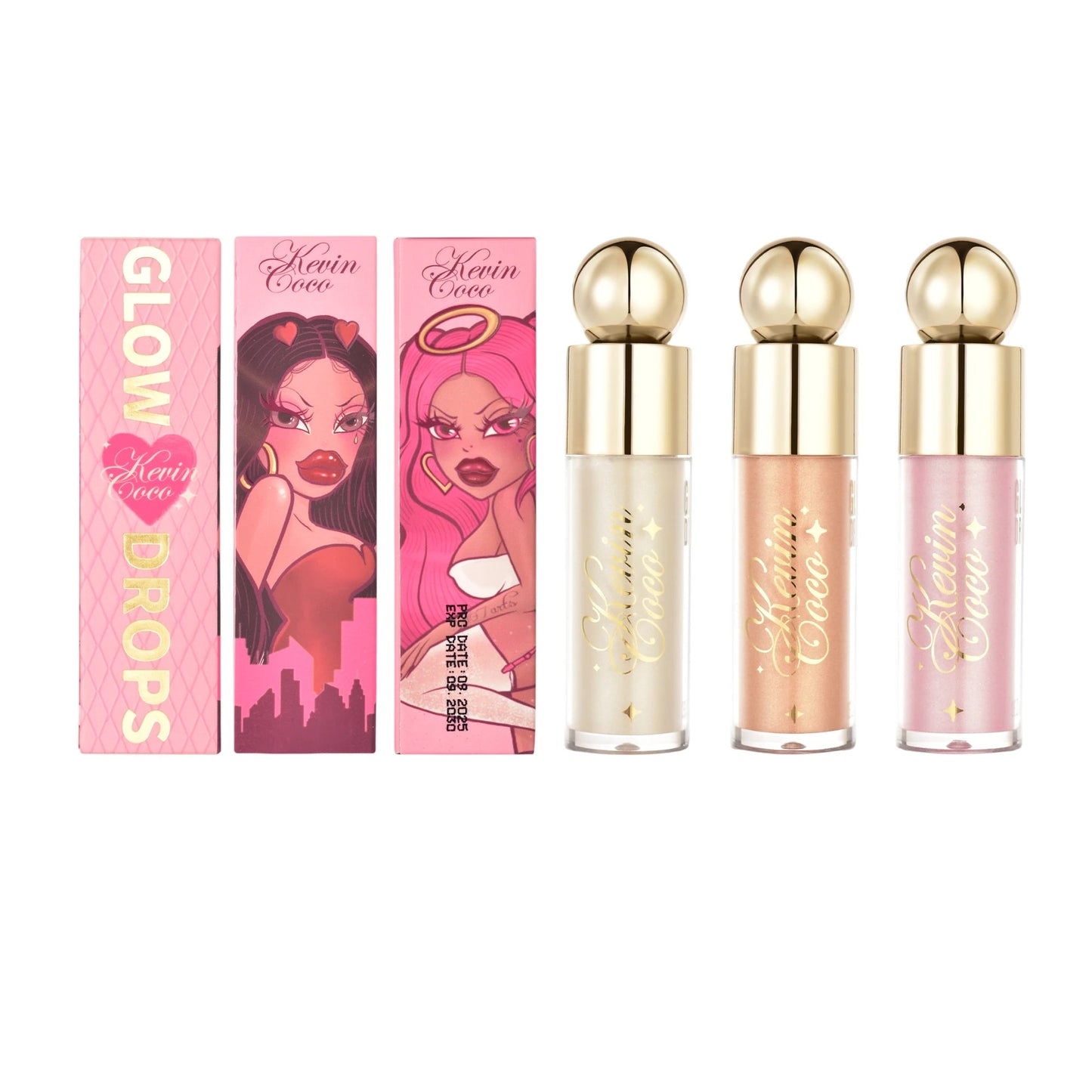 Glow Drops Liquid Highlighter - 24PCS