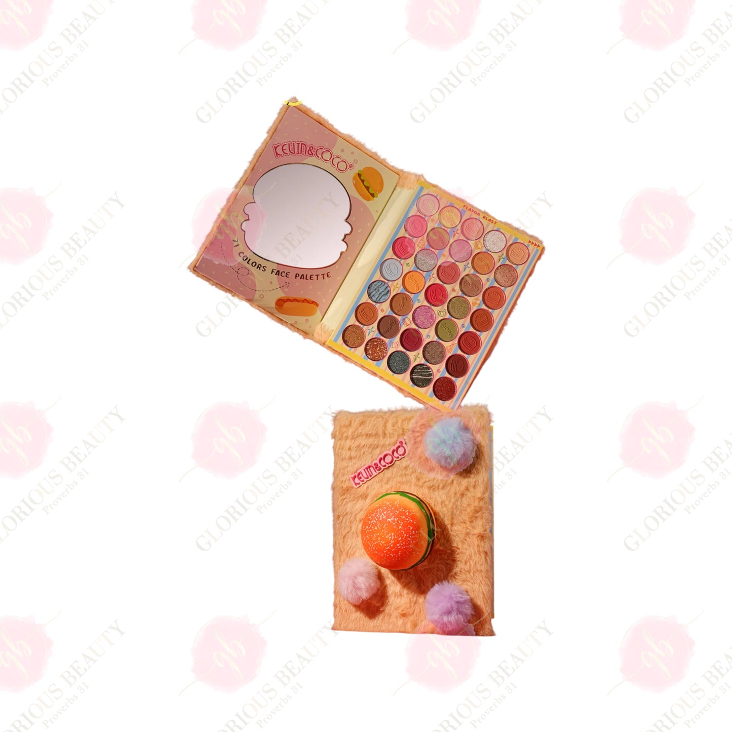 Burger Plush Palette
