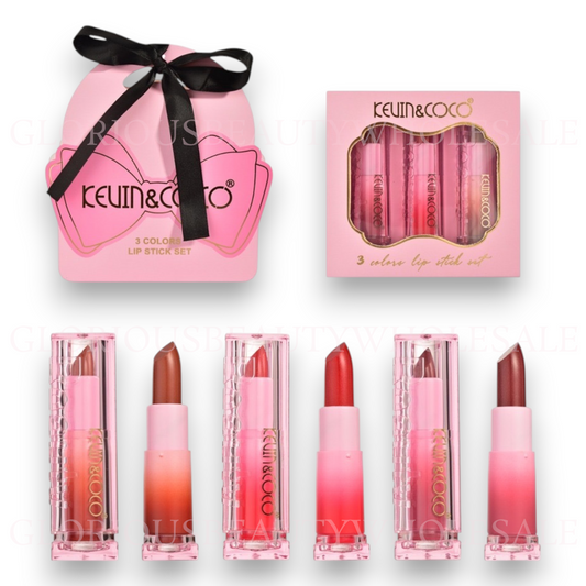 Bow Lipstick Set - 6PCS