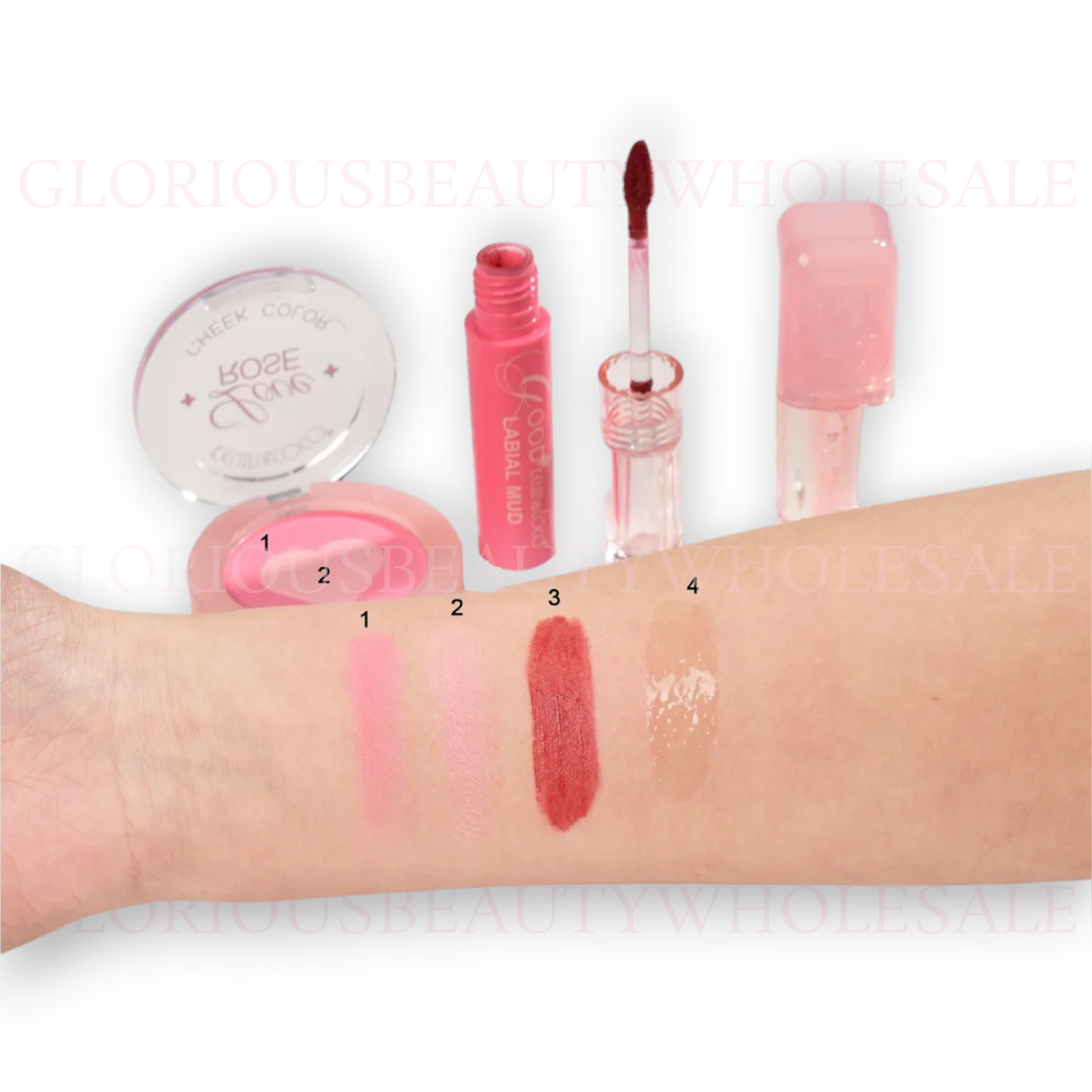 Good Things Will Happen Lip & Cheek Kit - 6PCS