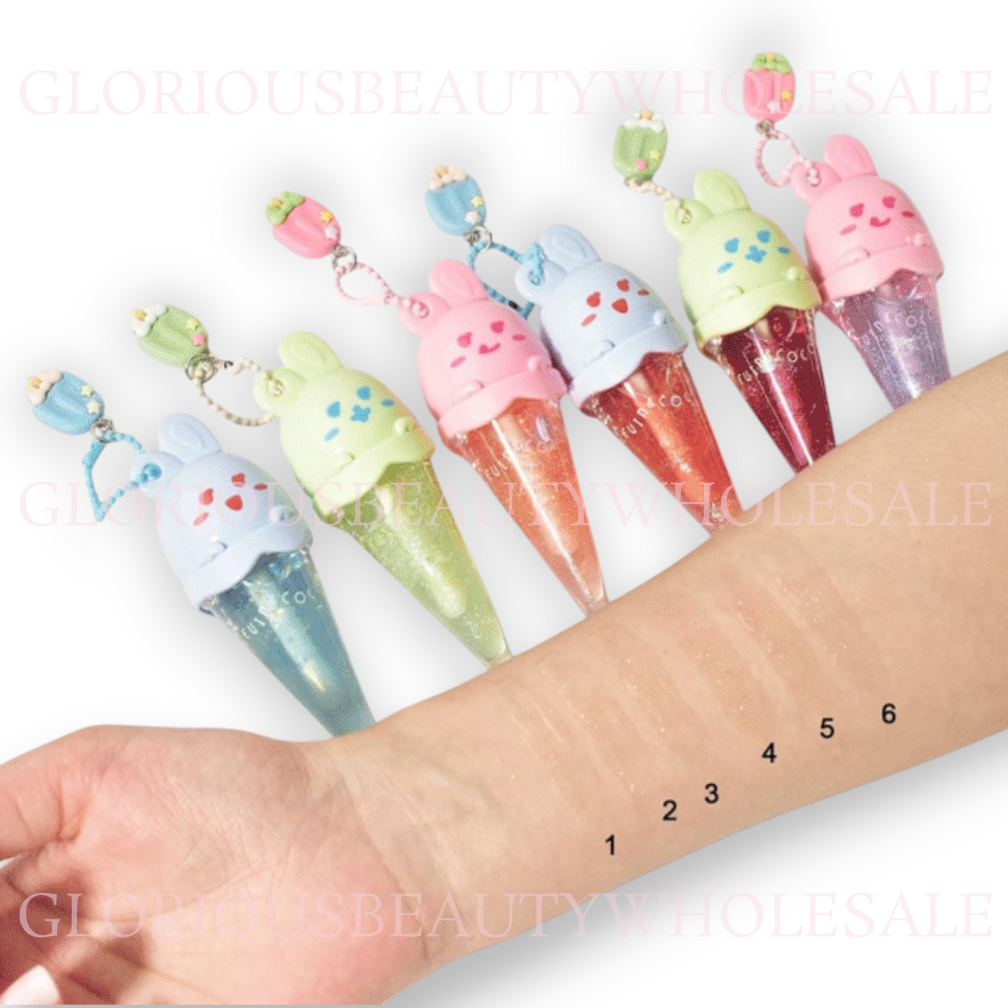 Ice Cream Lip Oil - 12PCS
