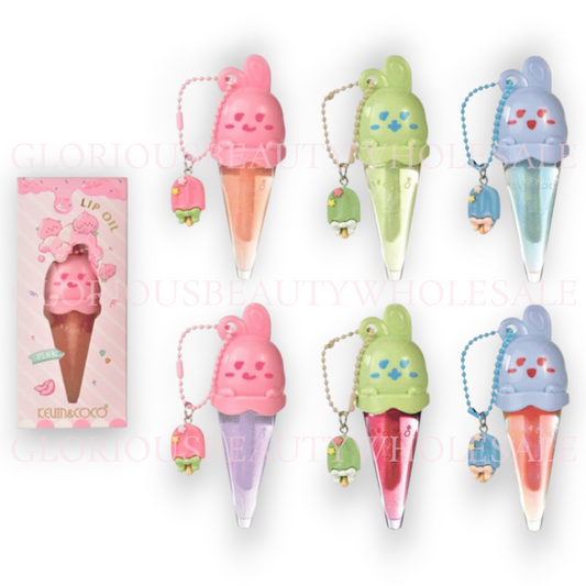 Ice Cream Lip Oil - 12PCS