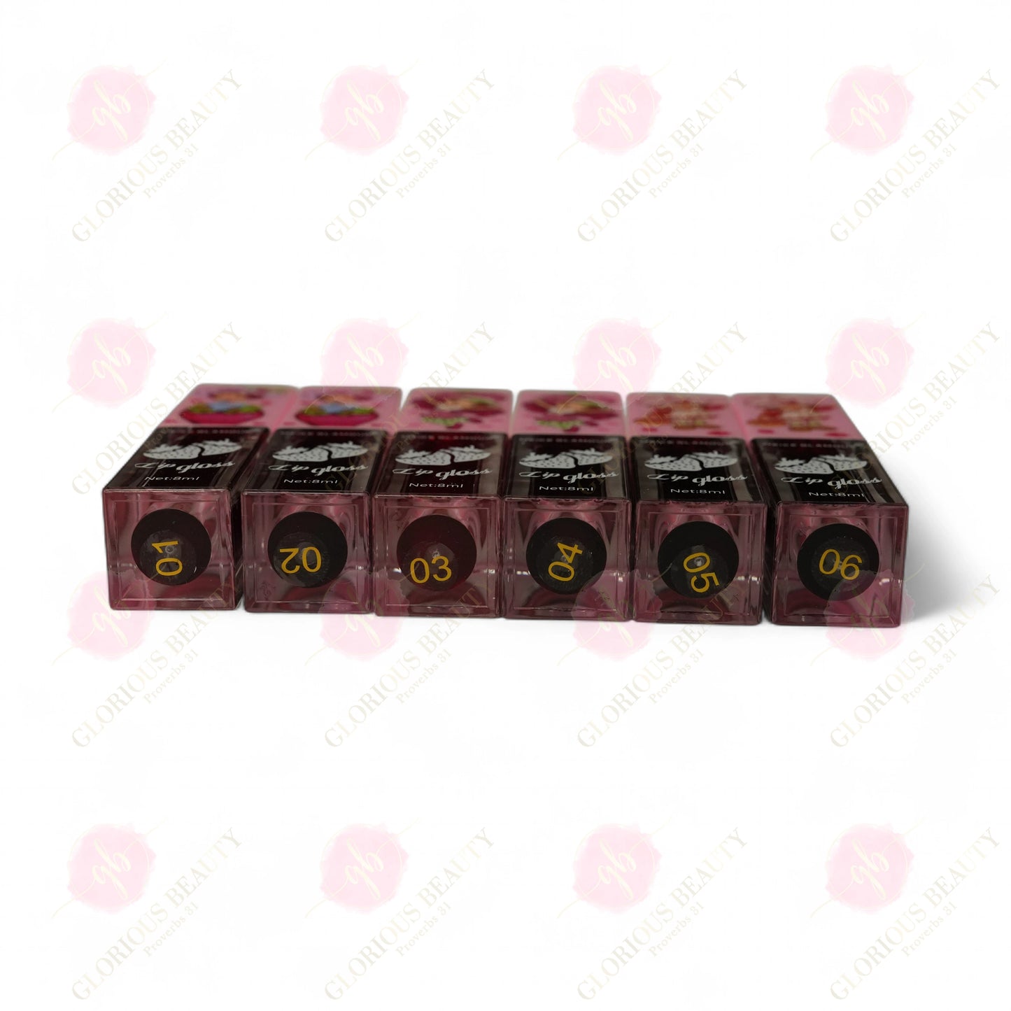 Lip Oil / Lip Tint (Strawberry Shortcake) - 24PCS