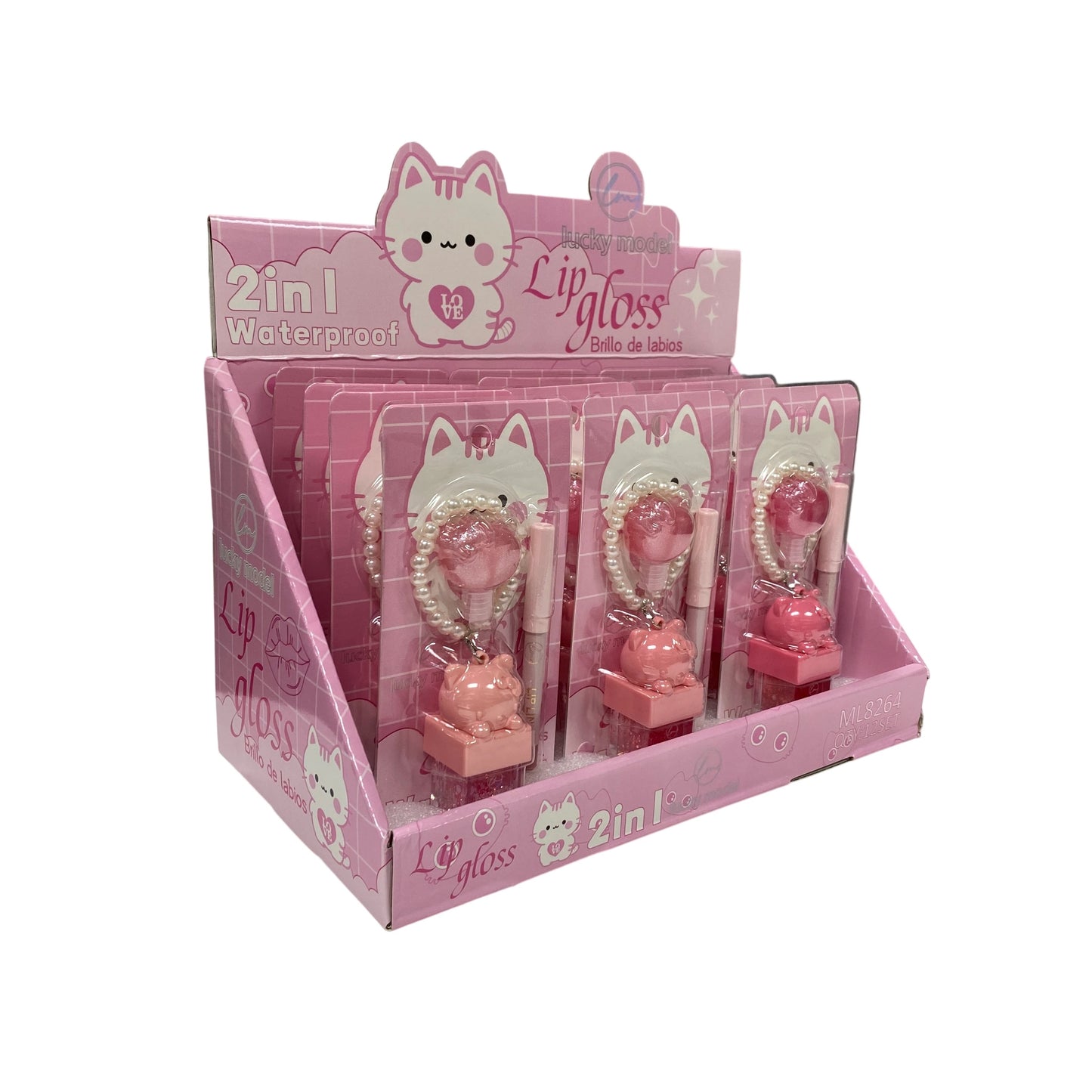 2-in-1 Waterproof Lip Gloss