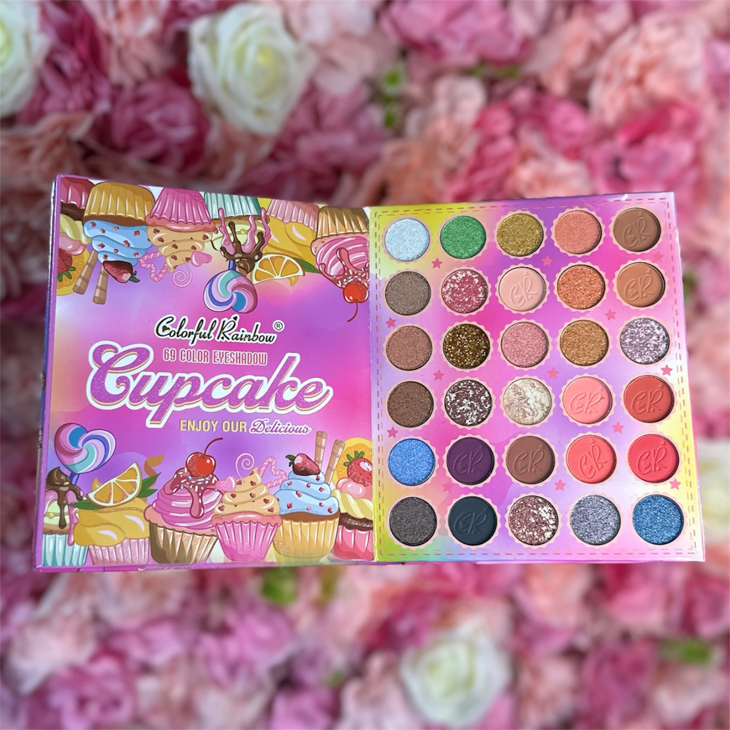 Colorful Rainbow | Cupcake Palette