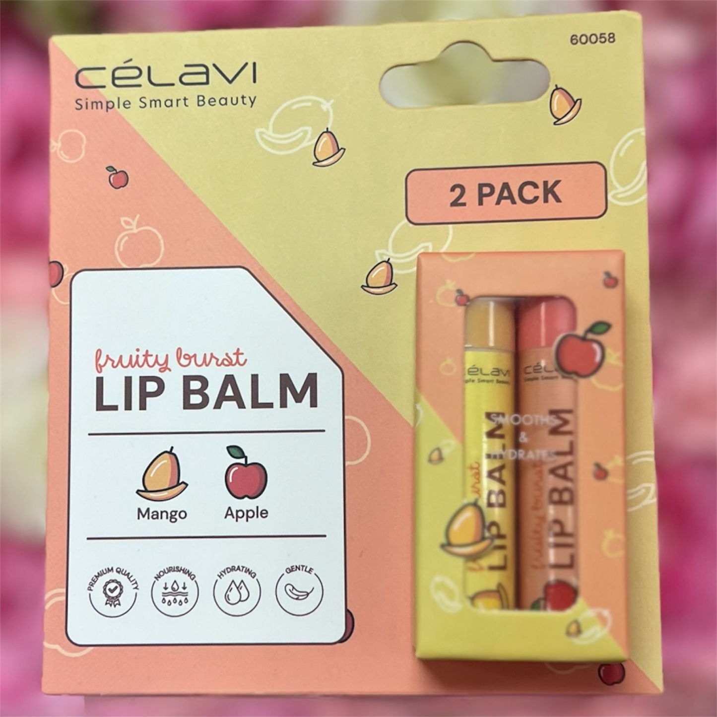 Fruity Burst Lip Balm - Mango & Apple