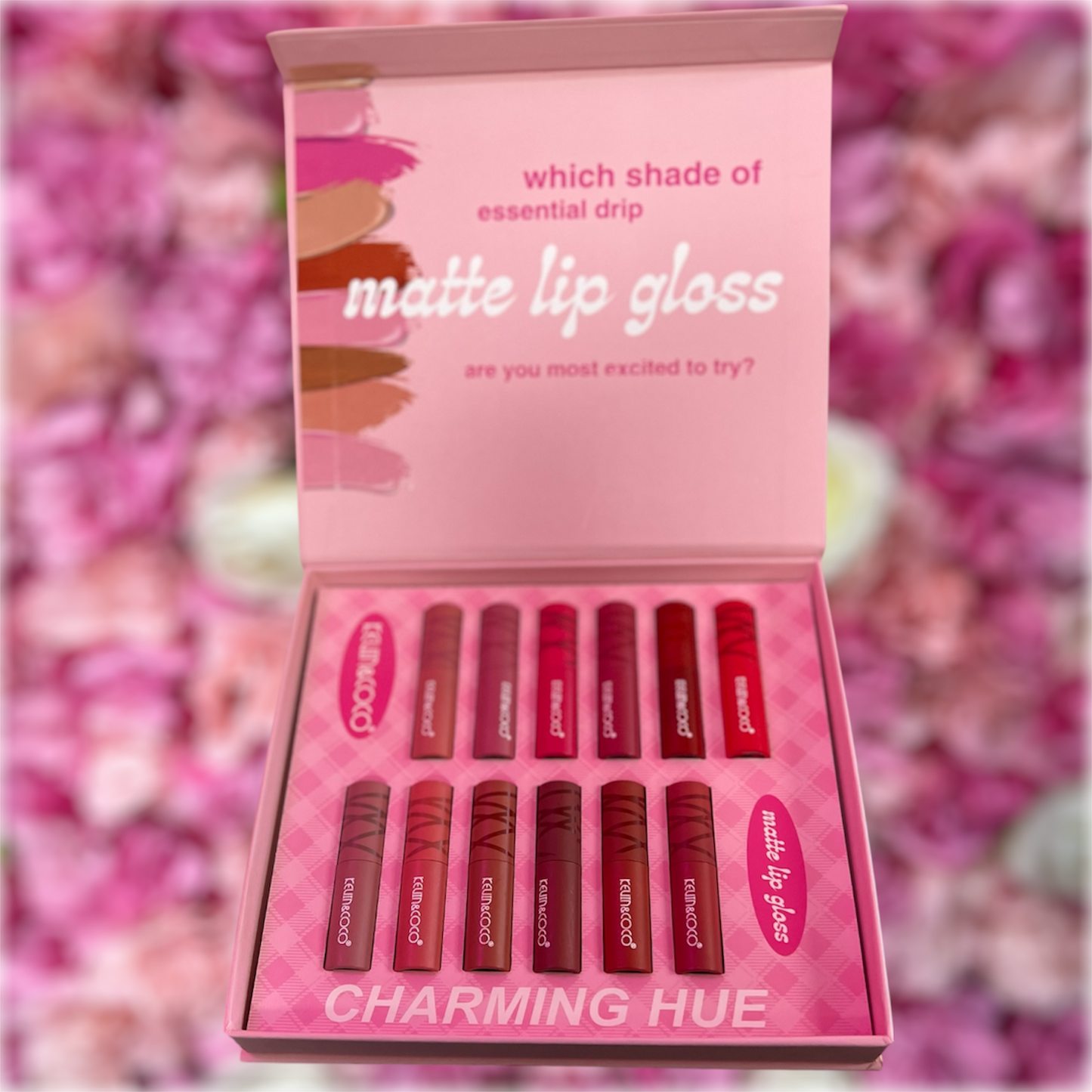 Lucky Girl 12 Color Matte Lip Gloss