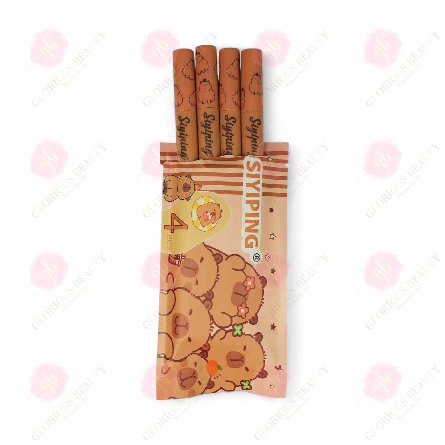 Lip Gloss (Capybara) - 8x4PCS