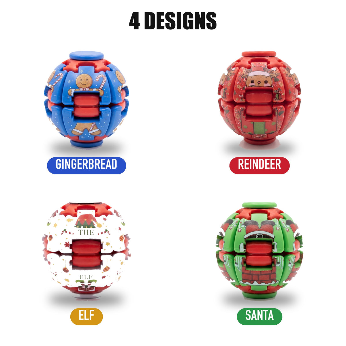 Christmas Fidget Spin Ball by Glorious Beauty, photo 2