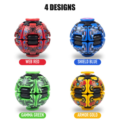 Pressure Spin Ball Fidget Toy - 12PCS