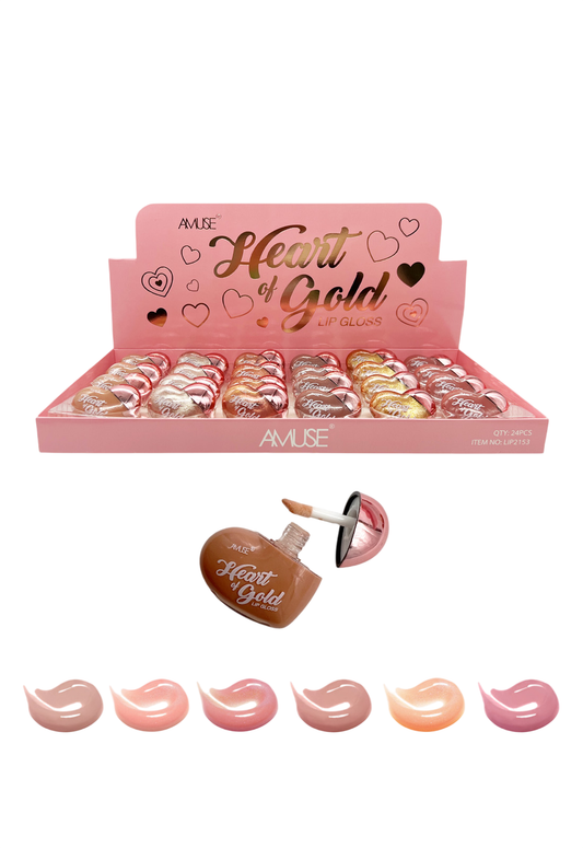 Amuse Heart of Gold Lip Gloss