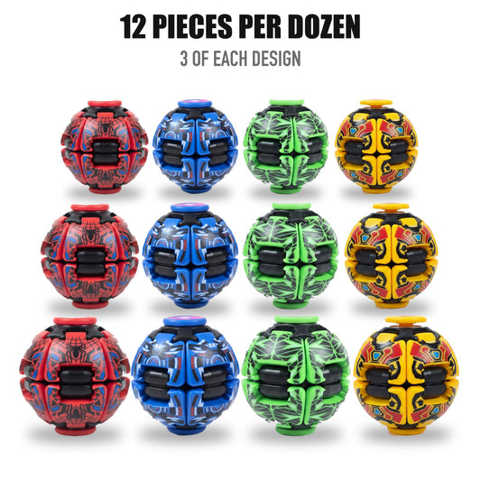 Pressure Spin Ball Fidget Toy by Glorious Beauty