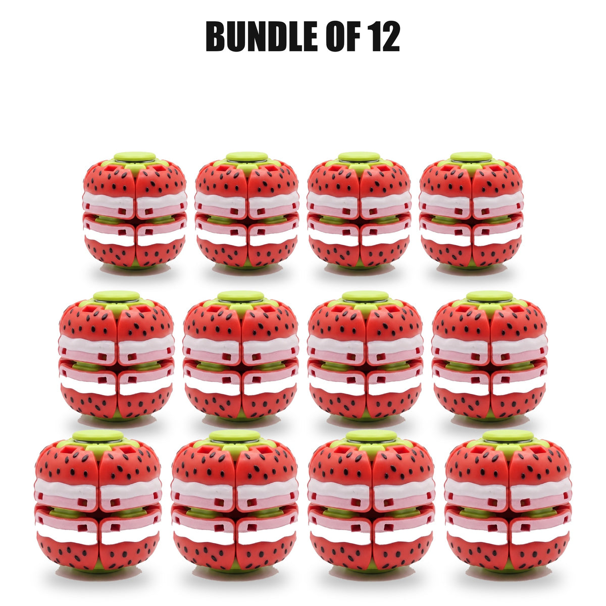 Strawberry Fidget Spin Ball by Glorious Beauty, photo 2