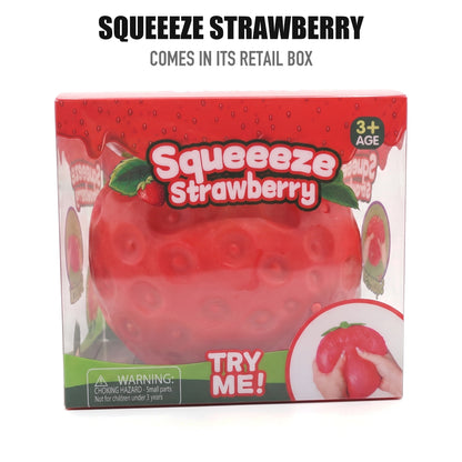 Squeeeze Strawberry Squishy Toy by Glorious Beauty, photo 2