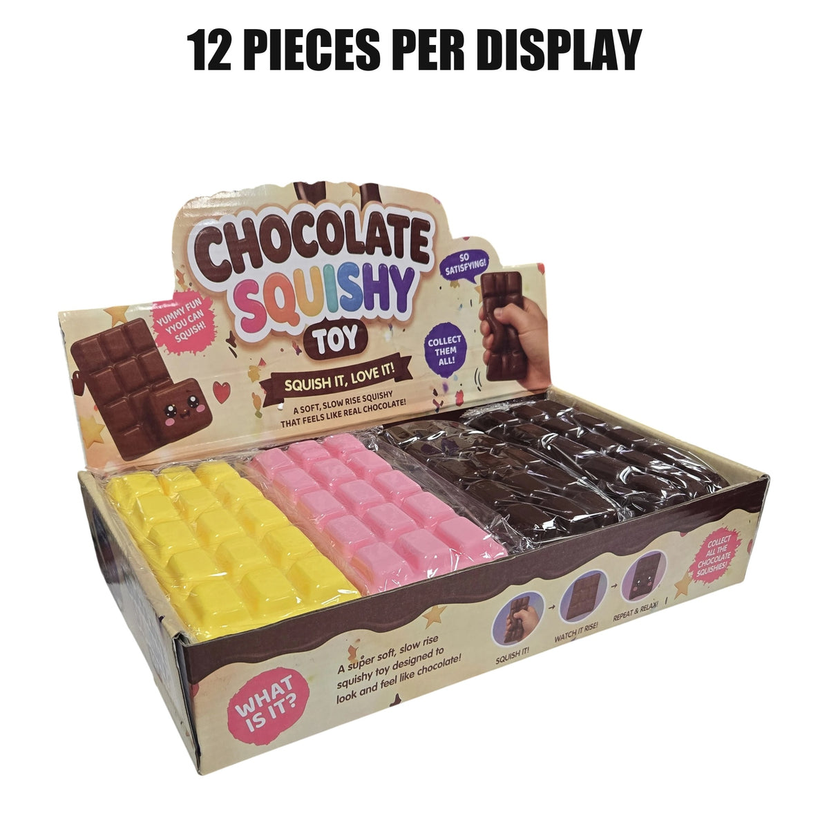 Chocolate Bar Squishy Toy by Glorious Beauty