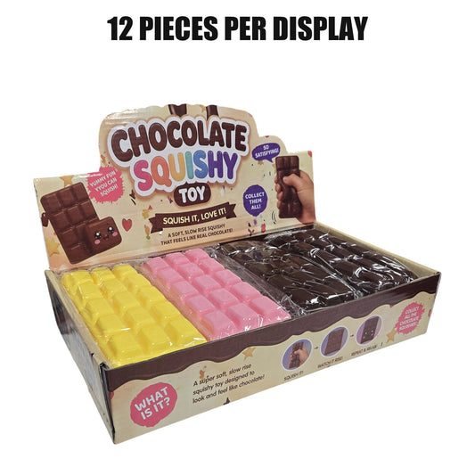 Chocolate Bar Squishy Toy by Glorious Beauty
