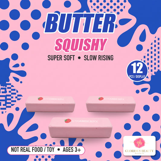 Strawberry Butter Squishy Toy by Glorious Beauty, photo 2
