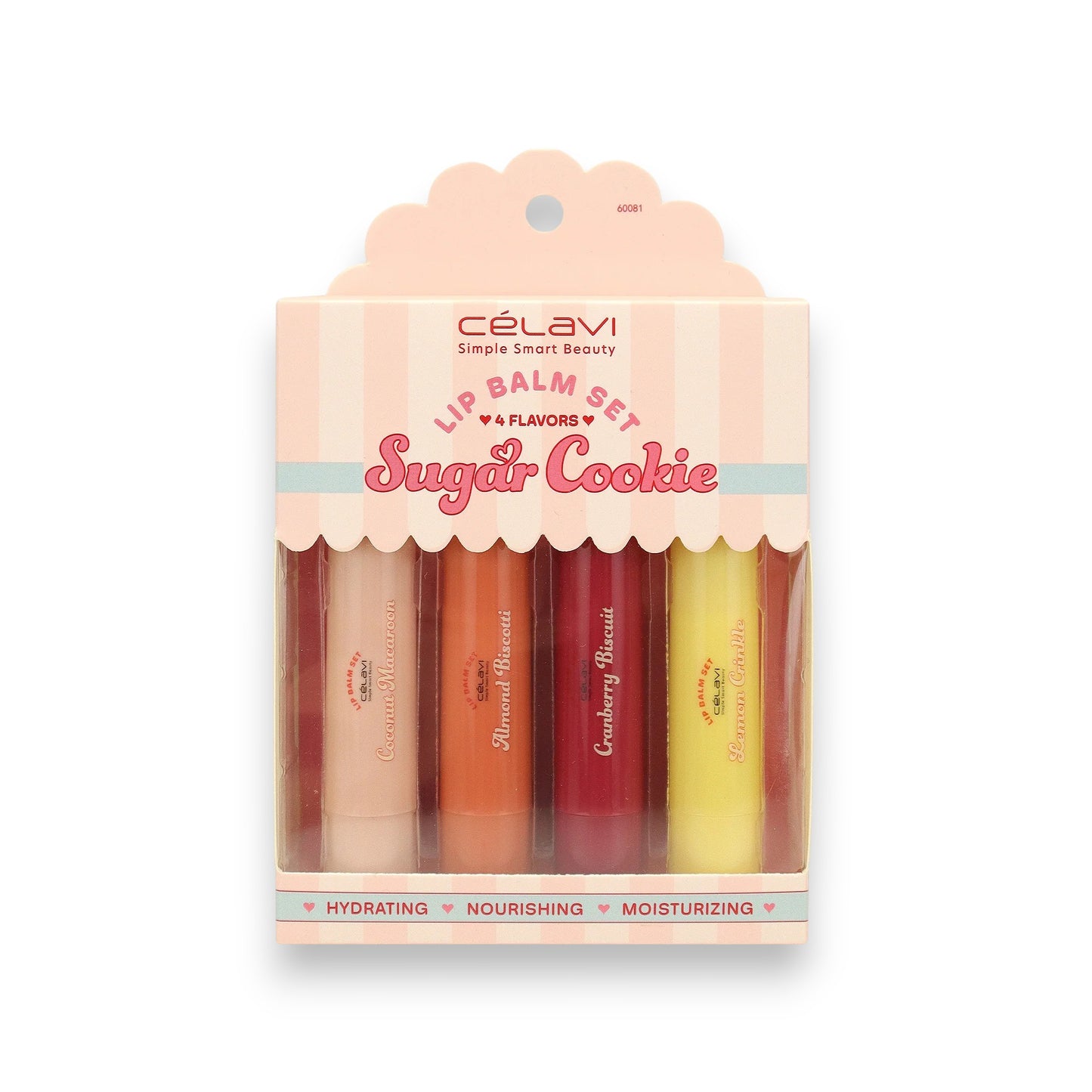 Sugar Cookie Lip Balm Set 4PCS