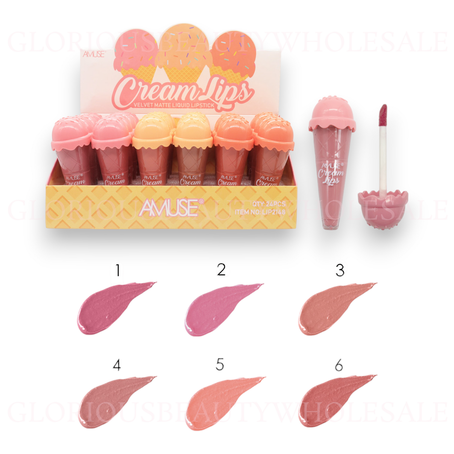 Cream Lips Velvet Matte Liquid Lipstick