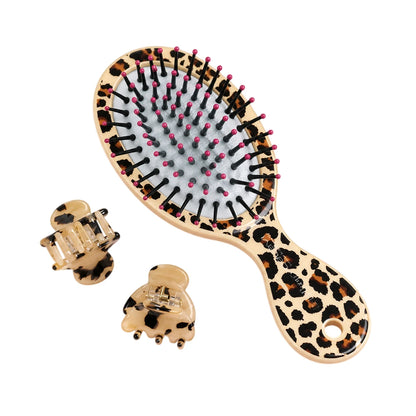 Betty Boop XOXO Mini Hair Brush Set with 2 Clips - Pack of 6