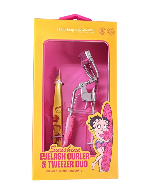 Betty Boop Sunshine Eyelash Curler & Tweezer Duo - Pack of 6