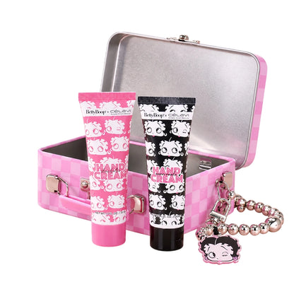 Betty Boop 2 Piece Hand Cream Set with Tin Case - Pack of 4