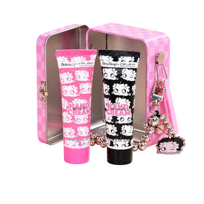 Betty Boop 2 Piece Hand Cream Set with Tin Case - Pack of 4