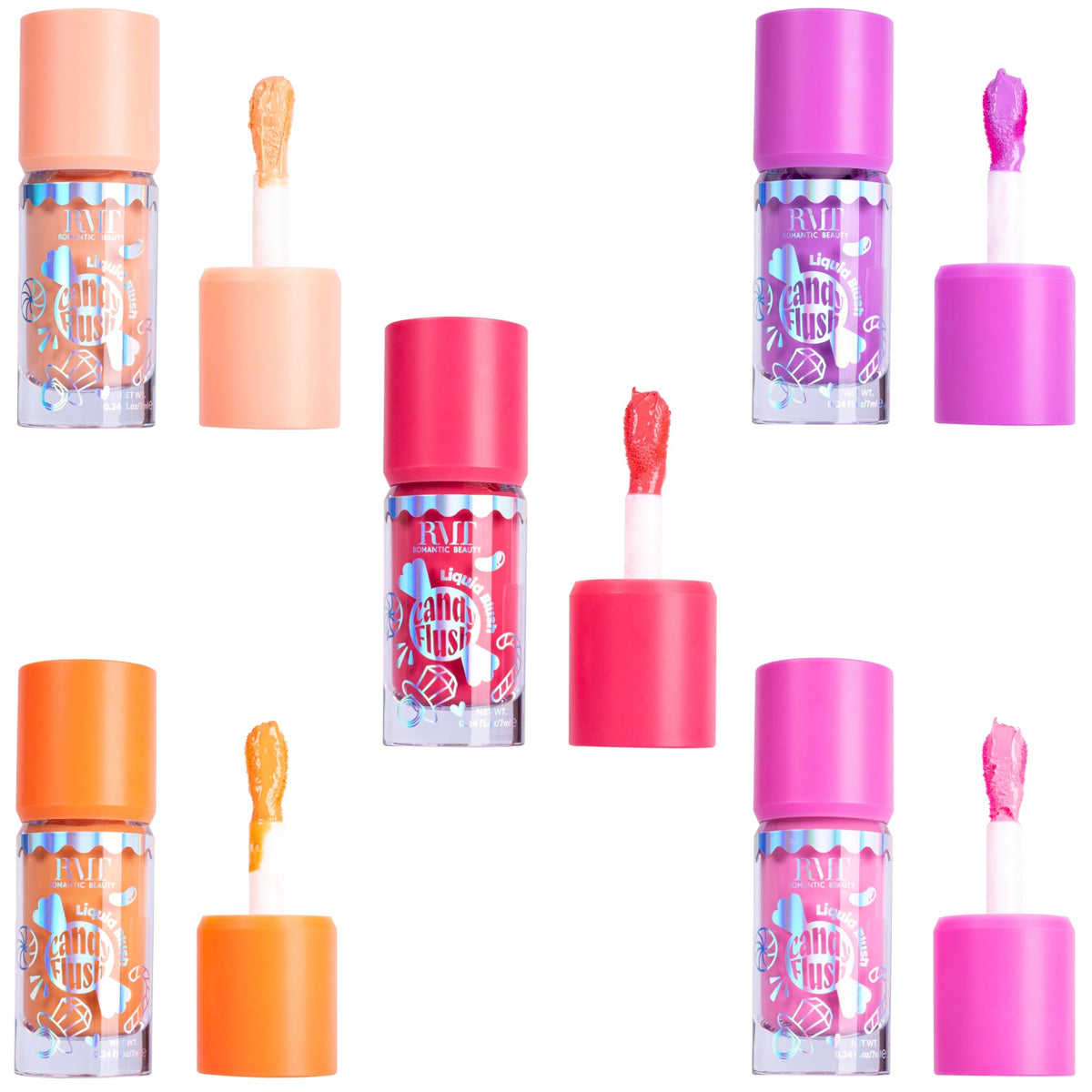 Candy Flush Liquid Blush - 24PCS