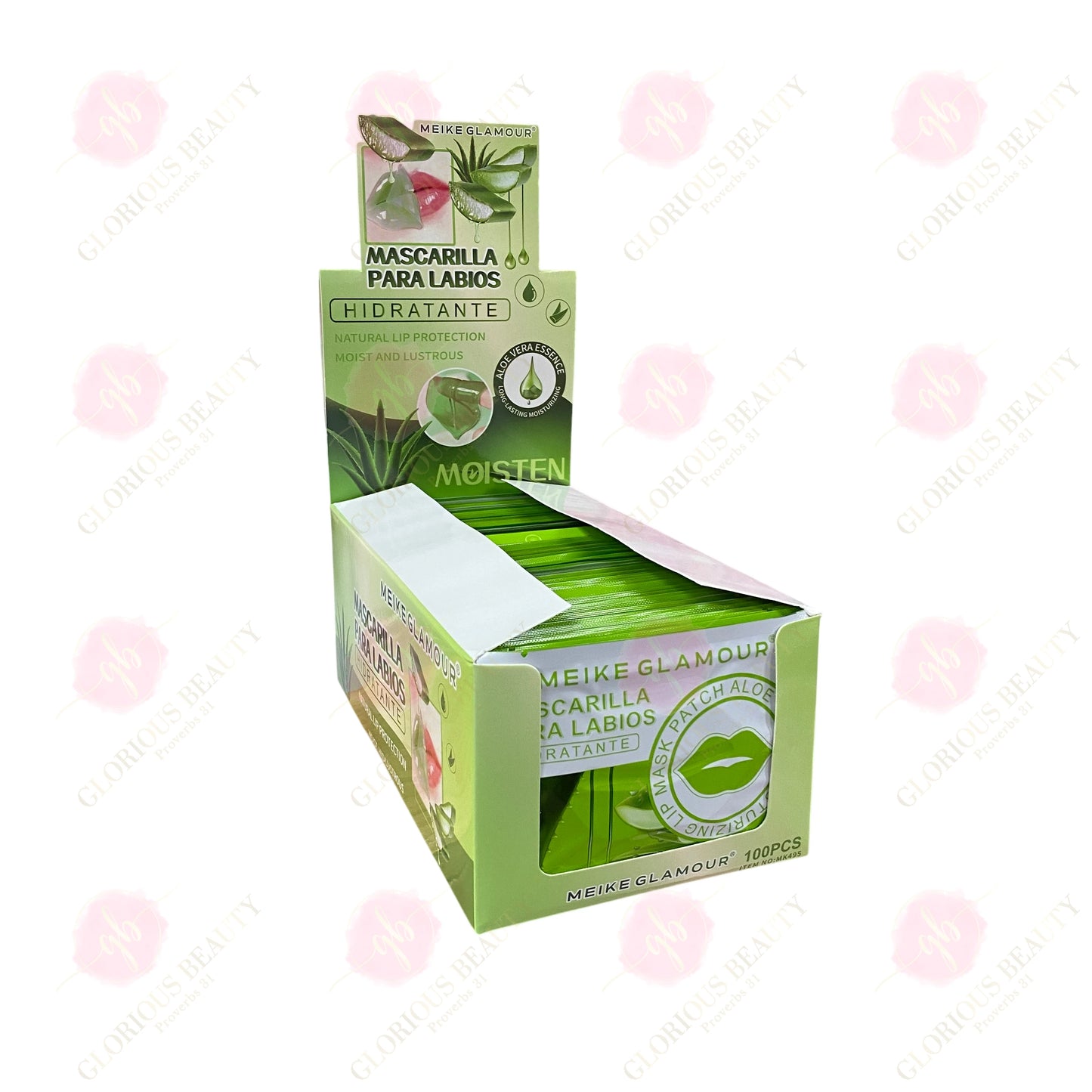 Aloe Vera Lip Mask - 100PCS