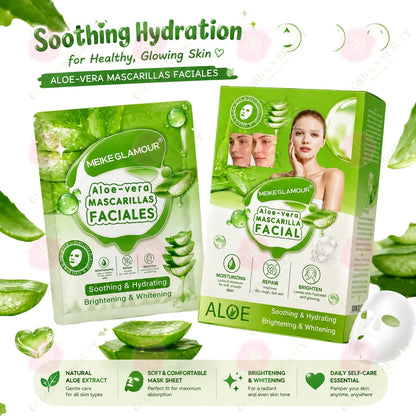 Aloe Vera Face Mask - 50PCS