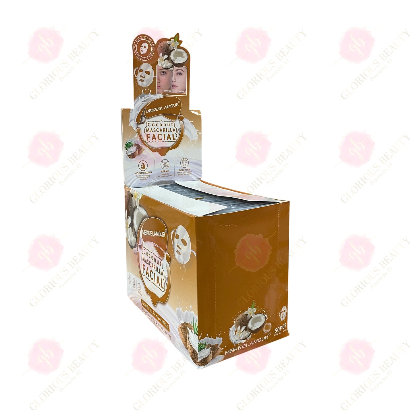 Coconut Face Mask - 50PCS