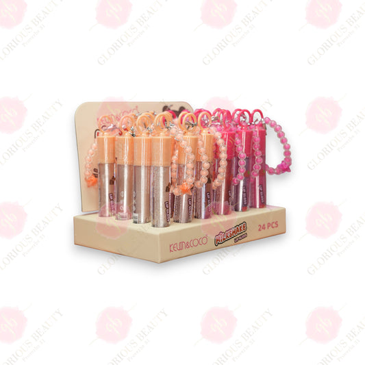 Bubble Milkshake Lip Gloss - 24PCS