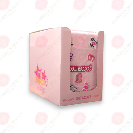 "Mean Girl" - Furry 42 Colors Palette Display - 6PCS