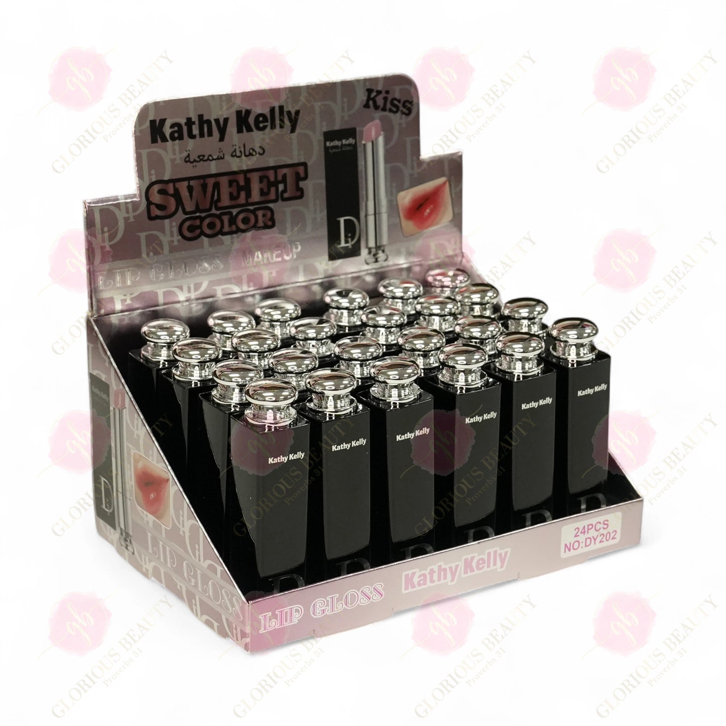 Sweet Color Lip Gloss - 24PCS