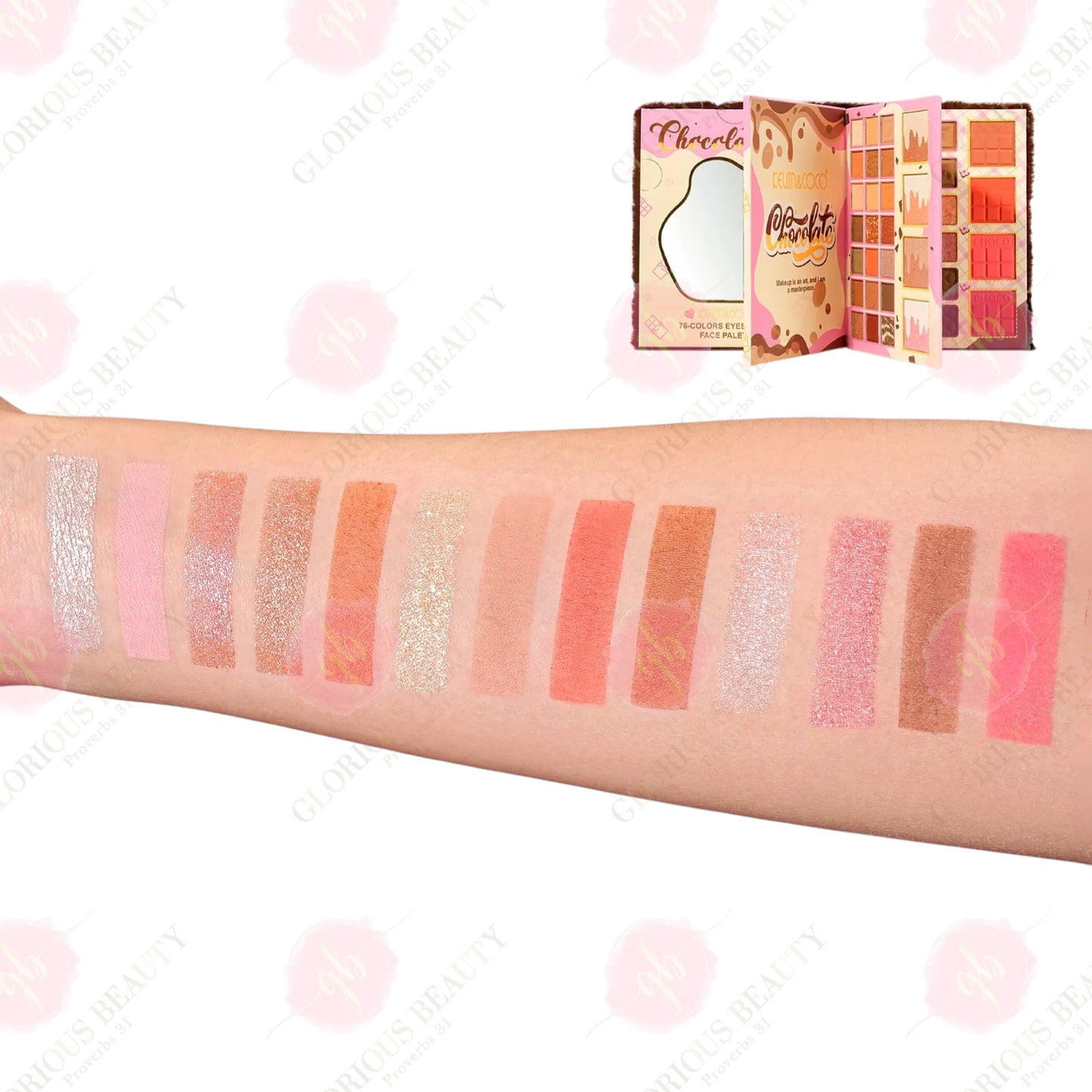 Chocolate Fuzzy Eyeshadow Palette