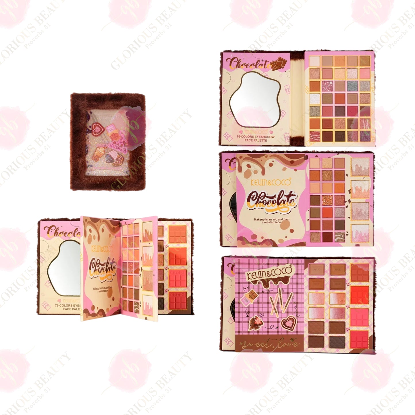 Chocolate Fuzzy Eyeshadow Palette