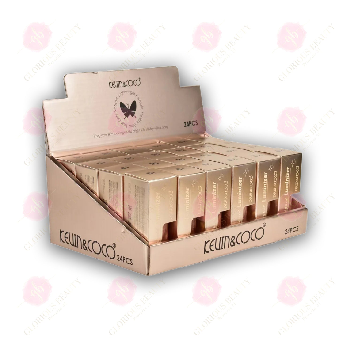 "Starry Shine" - Liquid Highlighter display set - 24PCS