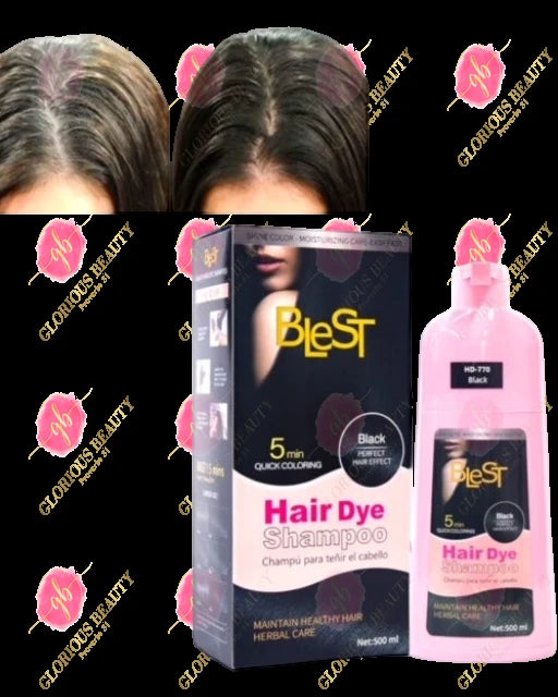 Black Hair Dye Shampoo
