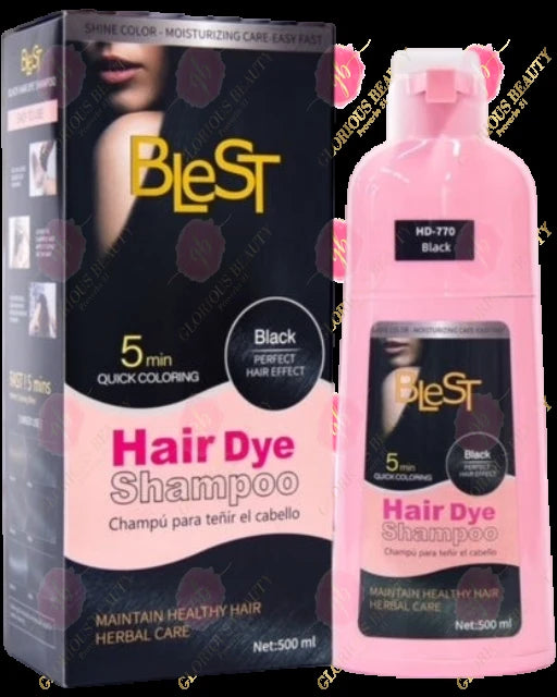 Black Hair Dye Shampoo