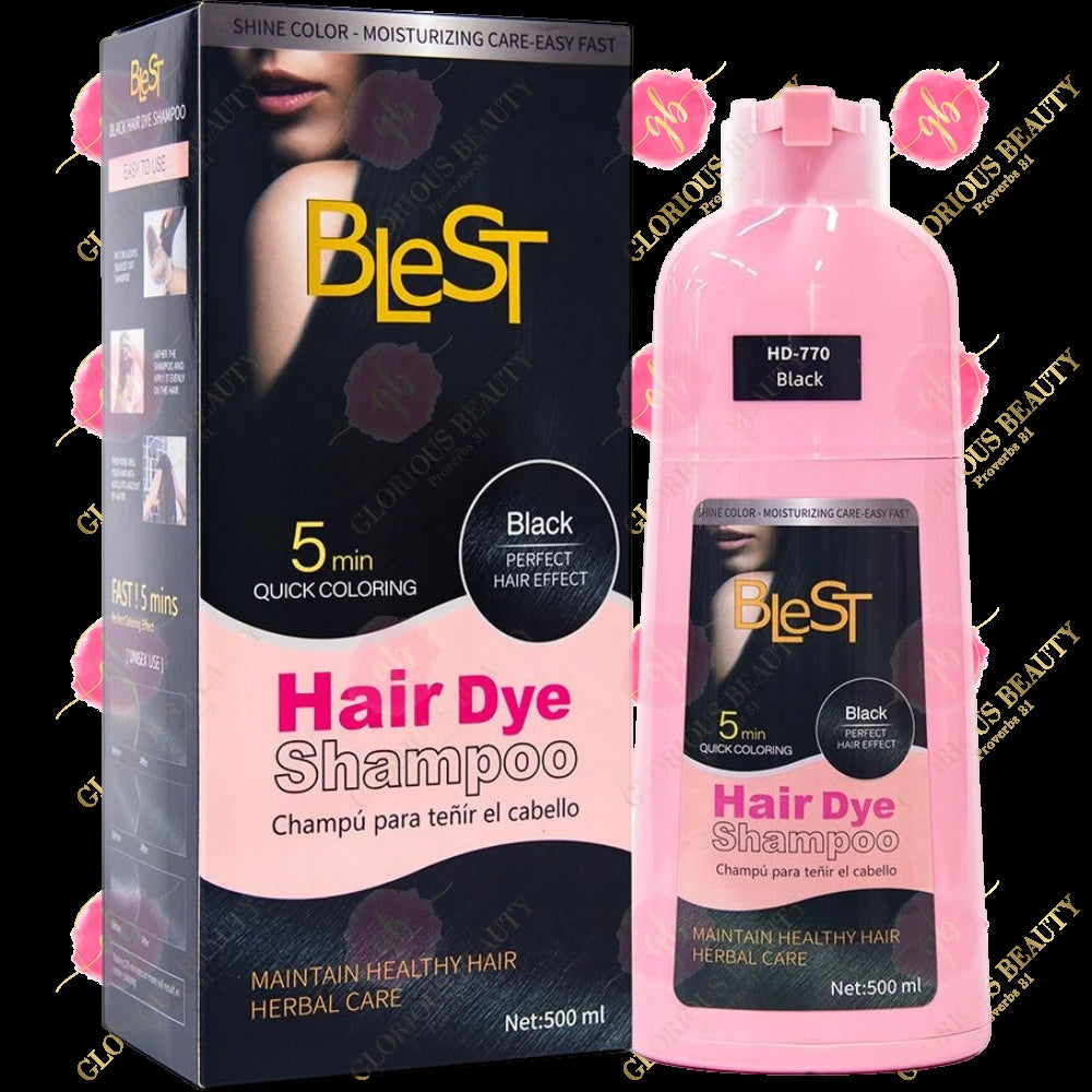 Black Hair Dye Shampoo