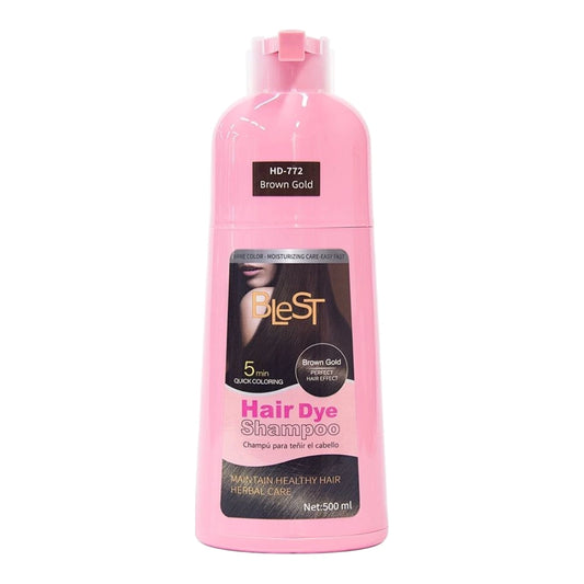 Brown Gold Hair Dye Shampoo